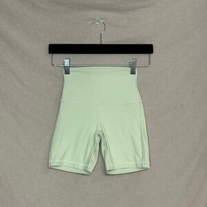 Lululemon Align High-Rise Short 6" Mint Green Shorts Size 0